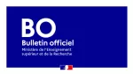 Le BO. Bulletin officiel du ministère de l'enseignement supérieur, de la recherche et de l'innovation