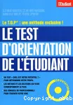 Le test d'orientation de l'Etudiant