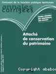 Attaché de conservation du patrimoine