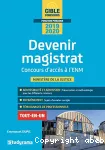 Devenir magistrat