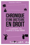 Chronique d'une docteure en droit