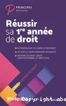 Réussir sa 1re année de droit