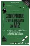 Chronique d'un étudiant en M2